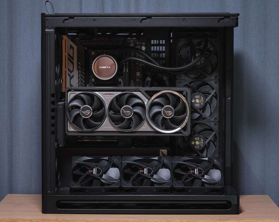 My current PC build — photograph by Maksim Pakhtunov